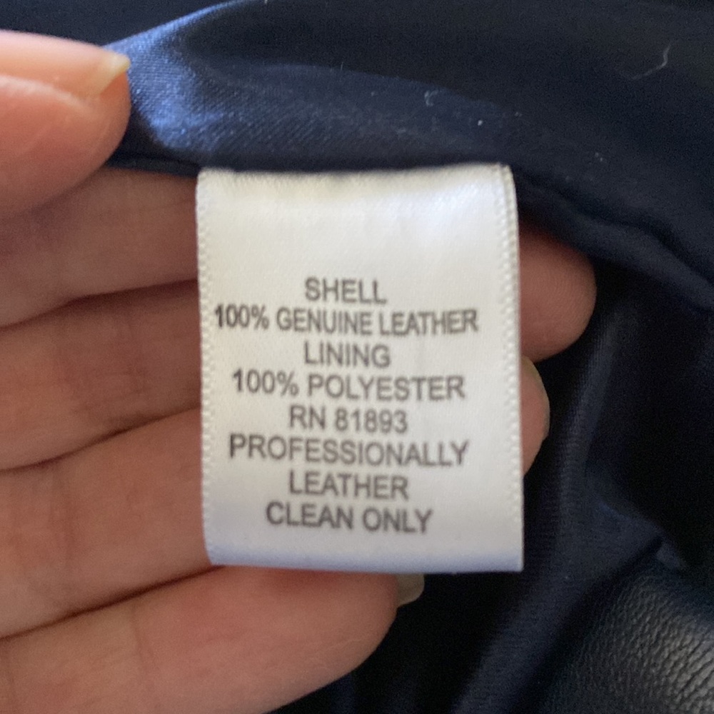 Lamb leather jacket - Picture 5 of 8